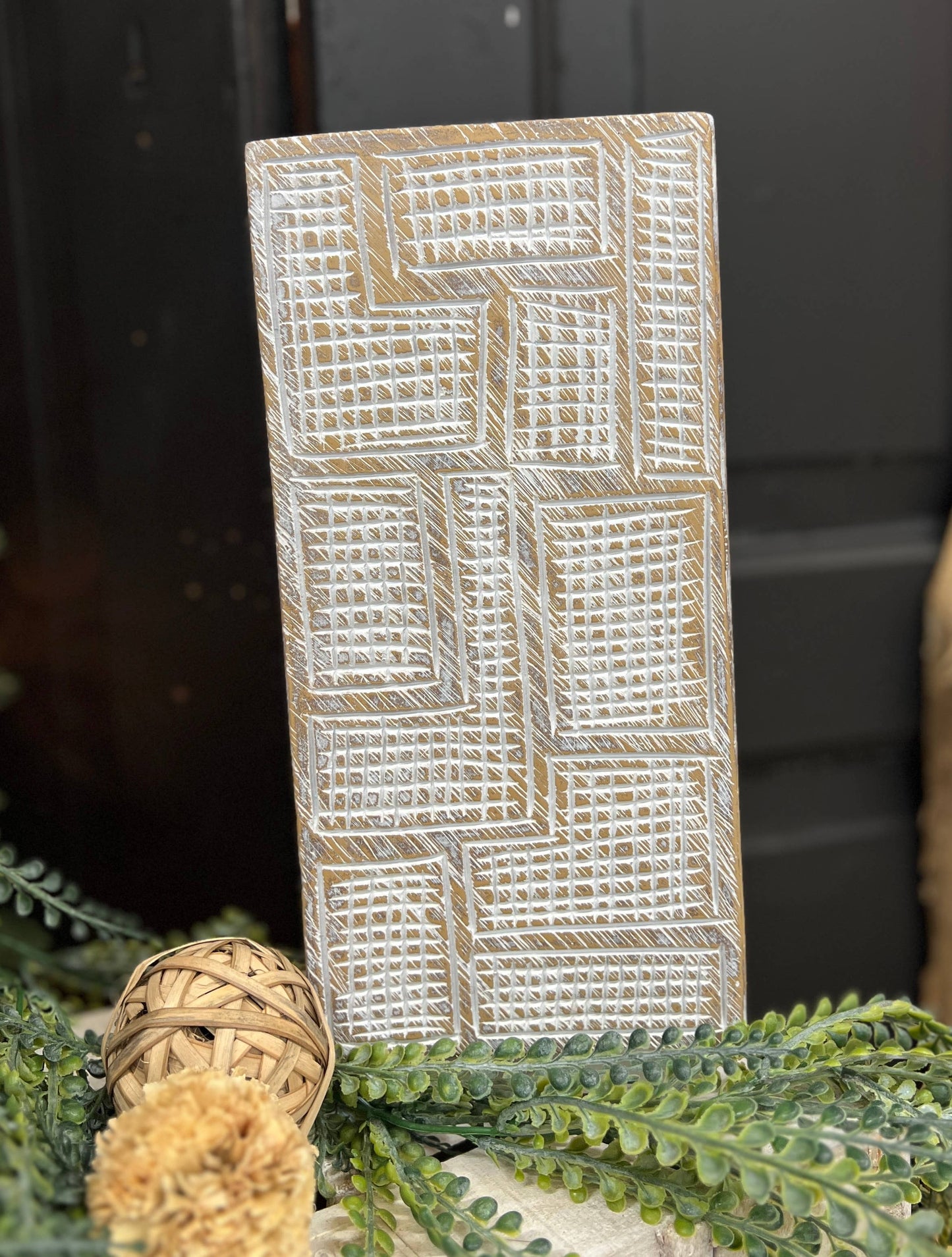Square Tribal box 12in