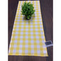 Yellow Check Runner 14x36in
