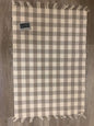 Brown Check Rug 20x30in