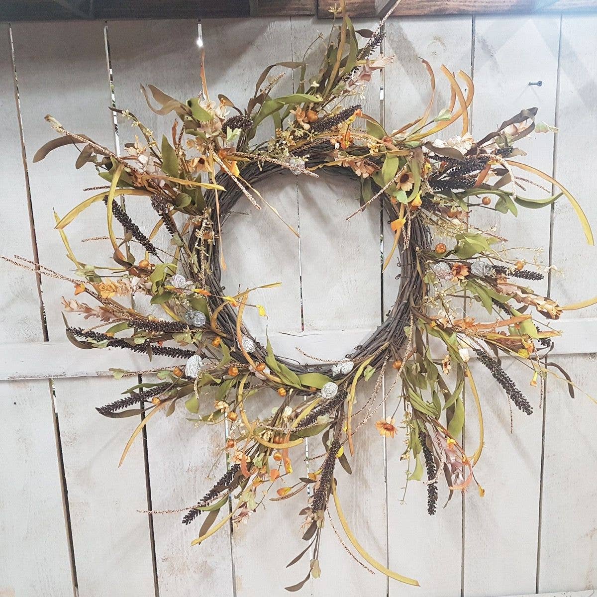 Vintage Daisy Wreath