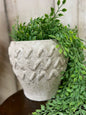 Checkered Vase 7x6.5in