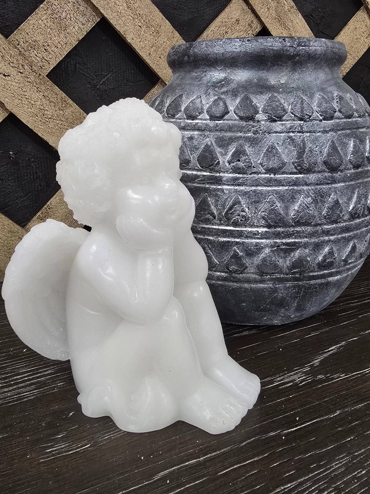 Light Up Cherub 4x6in