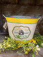 Bumble Bee Bucket 11x9x9in