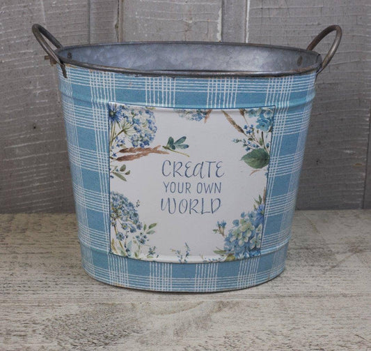 Dragon Fly Bucket 11x9in
